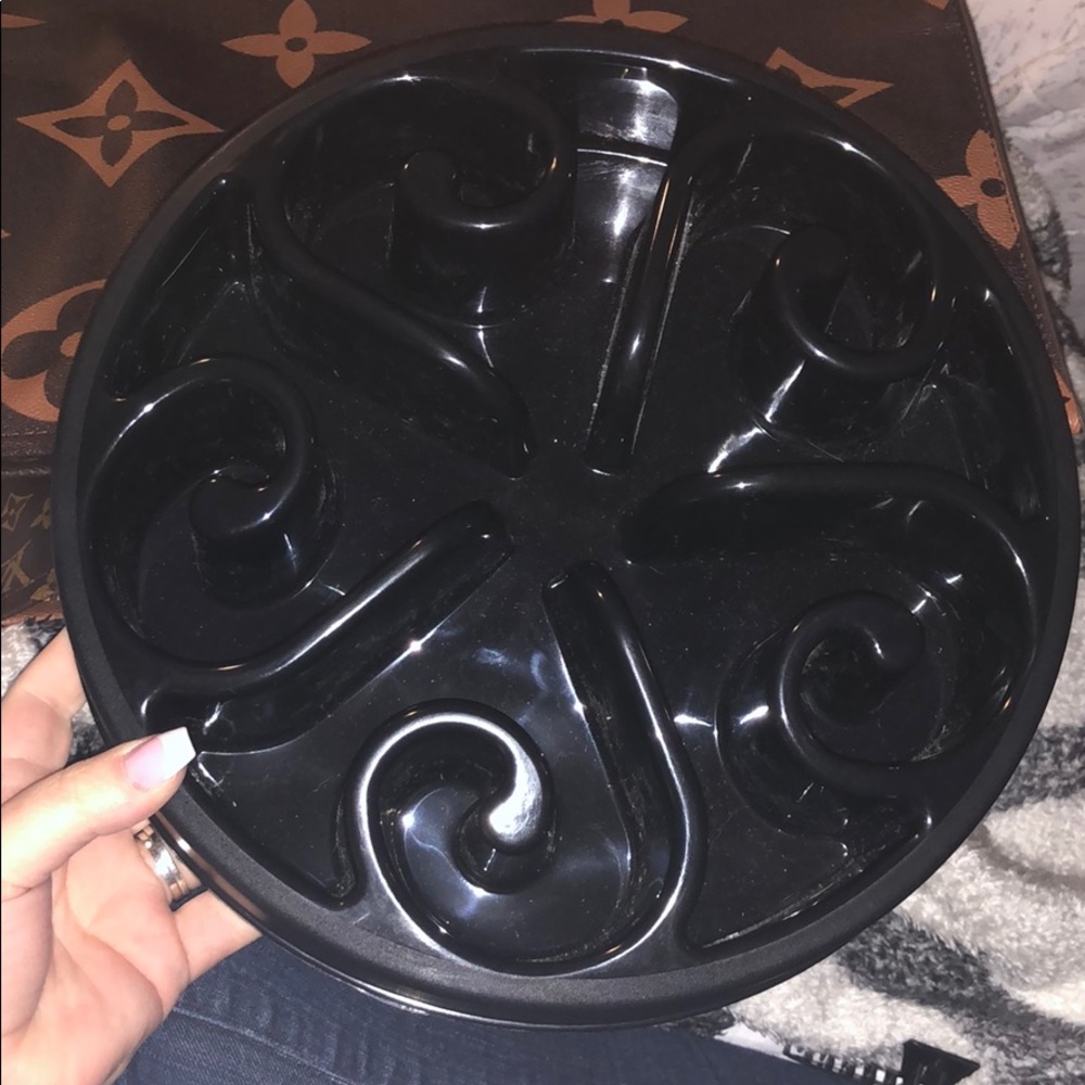 Large Dog Slow Feeder bowl black 🐶